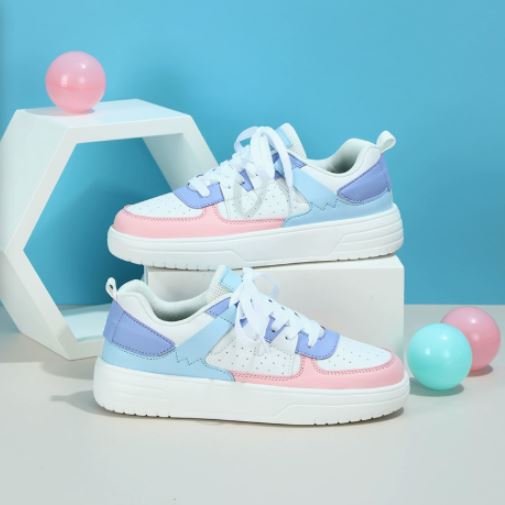 Trendy Dames Sneakers Met Comfortabele Pasvorm Voor Elke Dag