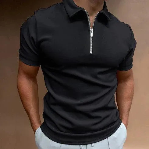 Herenpolo - Sportief - Zipper - Perfect voor Actieve Levensstijl