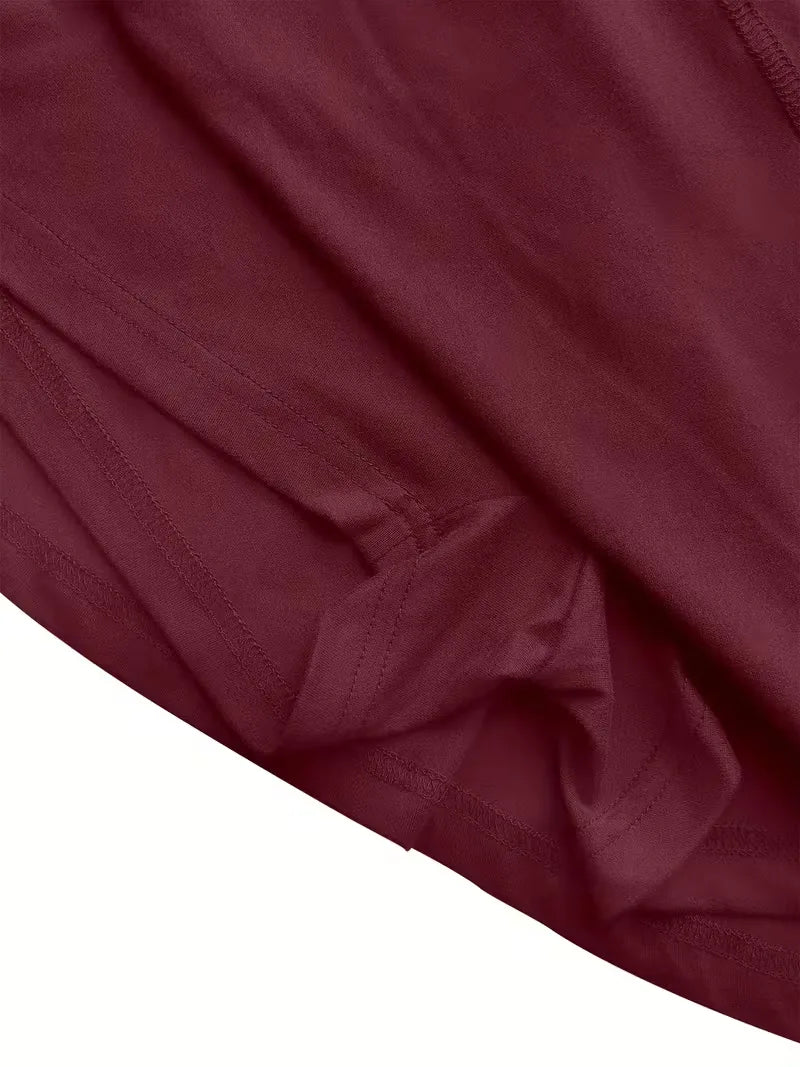 High-waisted slim fit short