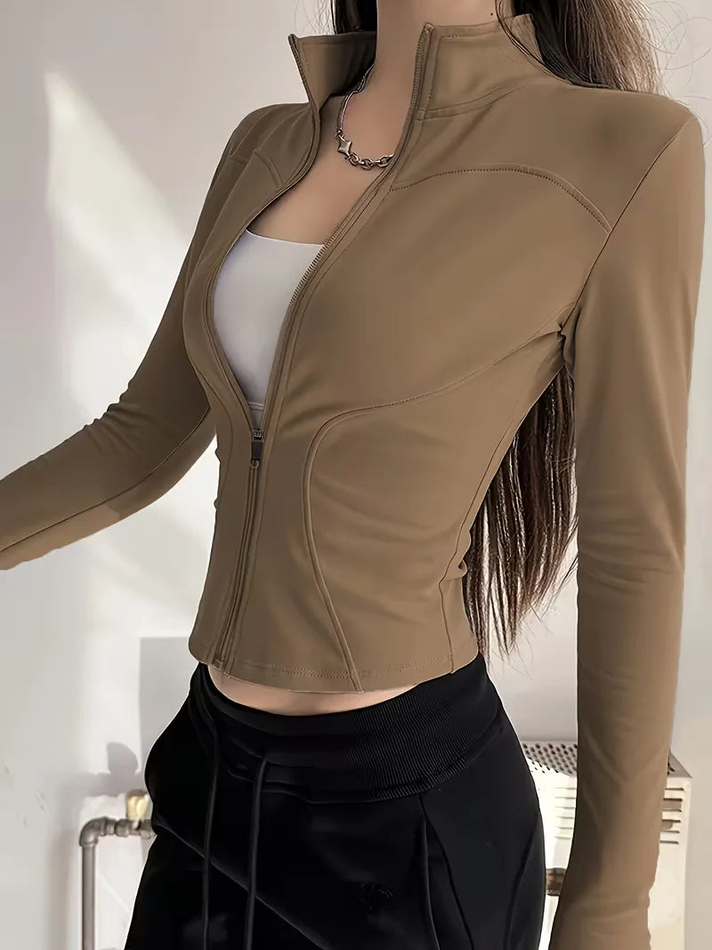 Track jacket slim fit