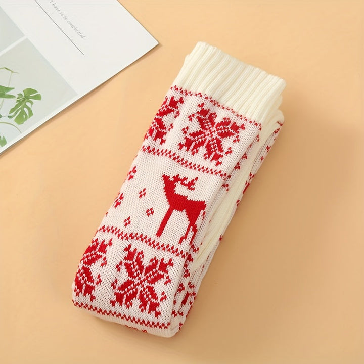 Elin | Elegante kerstkniekousen voor dames