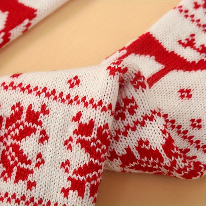 Elin | Elegante kerstkniekousen voor dames