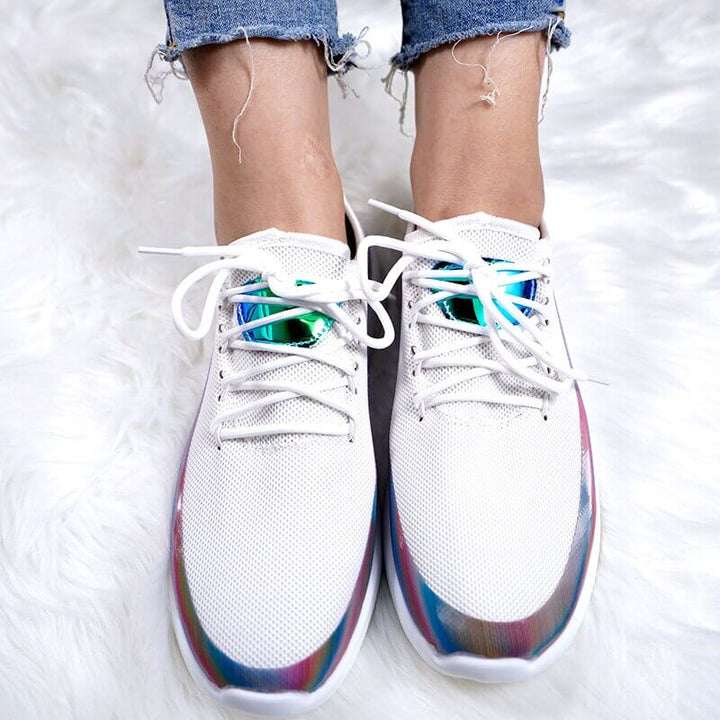 Eline | Ademende mesh damessneakers
