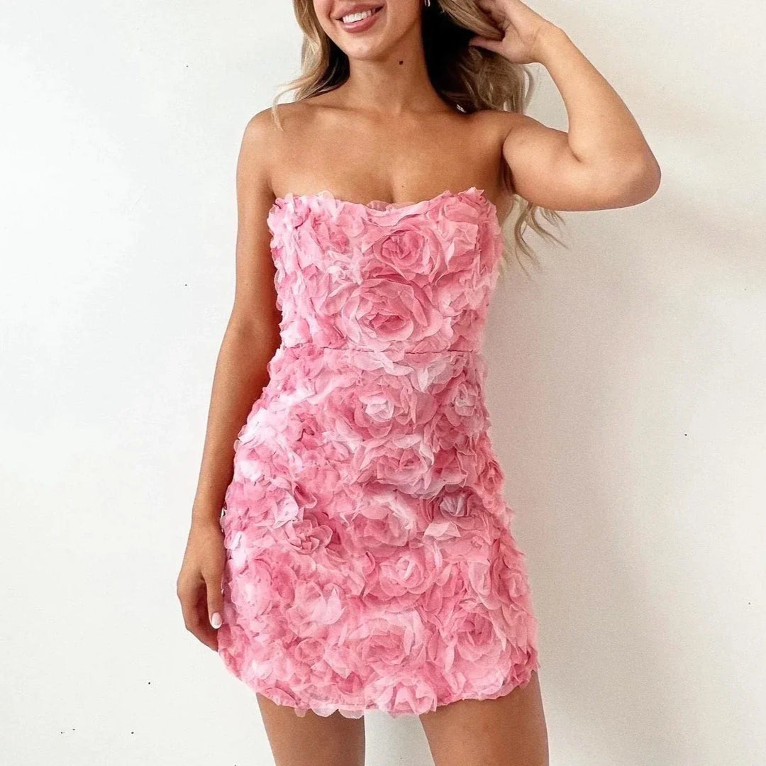 Elizabeth | Strapless elegante jurk