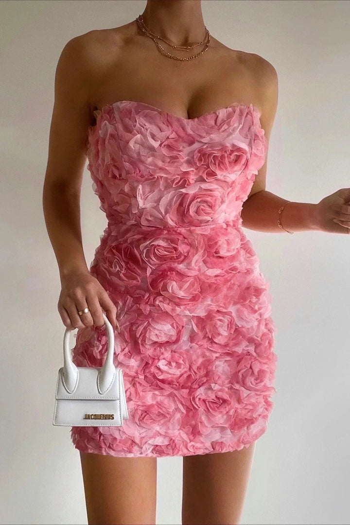 Elizabeth | Strapless elegante jurk