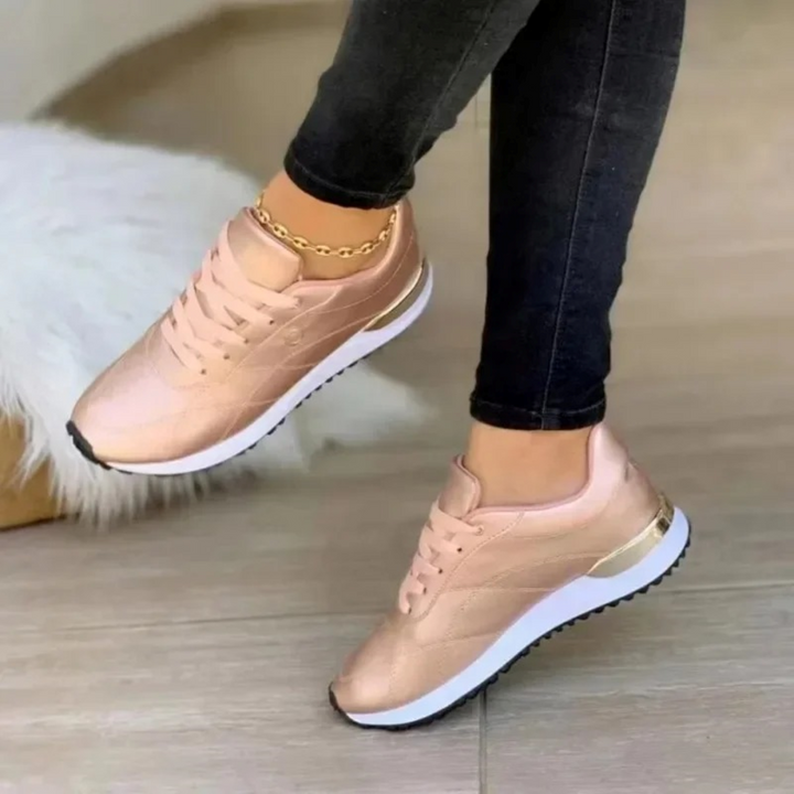 Ella | Nette dames lederen sneakers