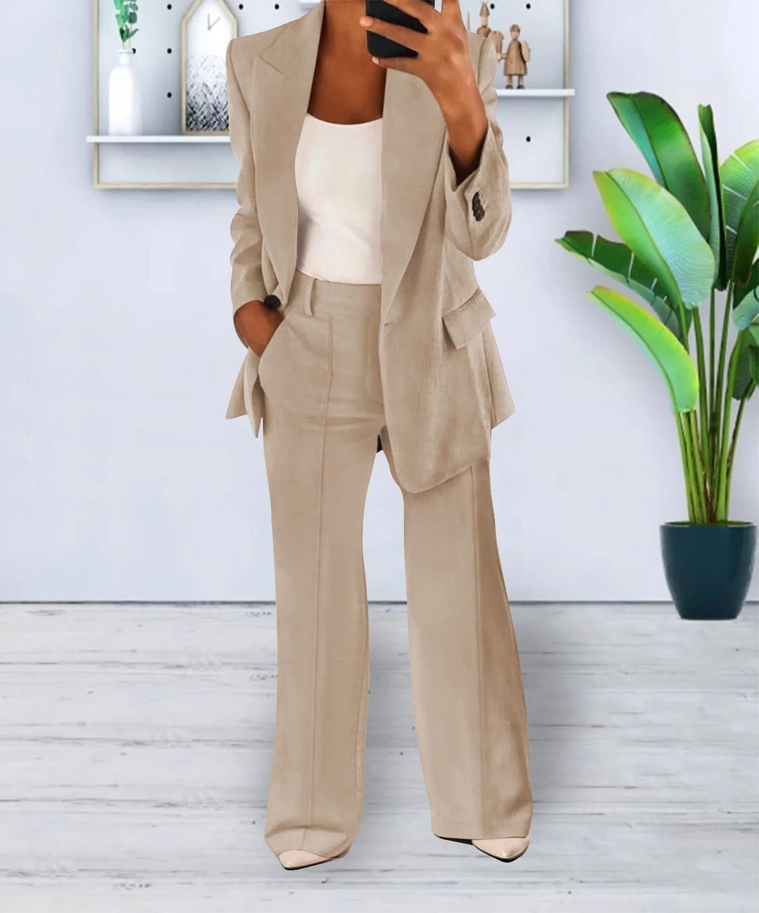 Emilia | Dames co-ord set met blazer en broek