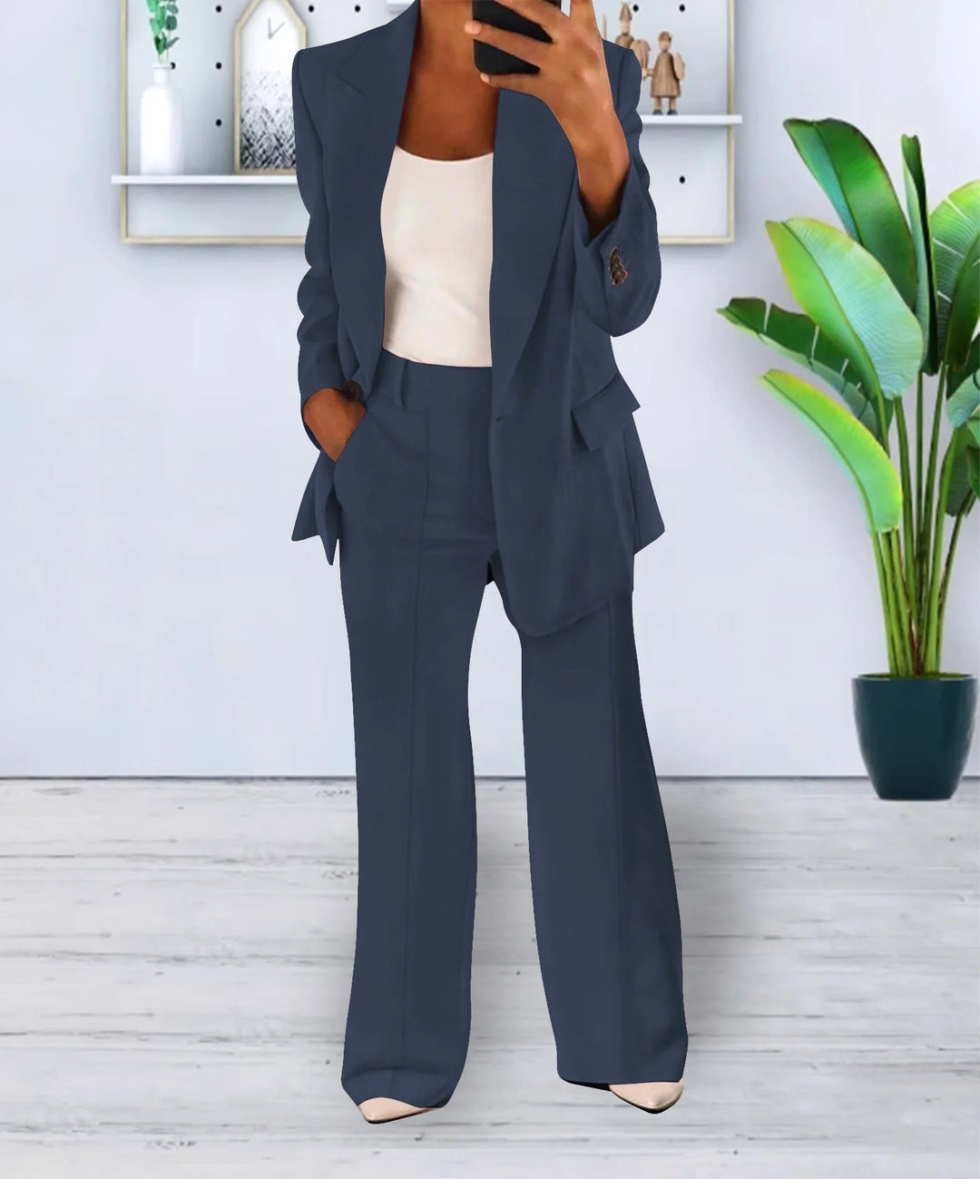 Emilia | Dames co-ord set met blazer en broek