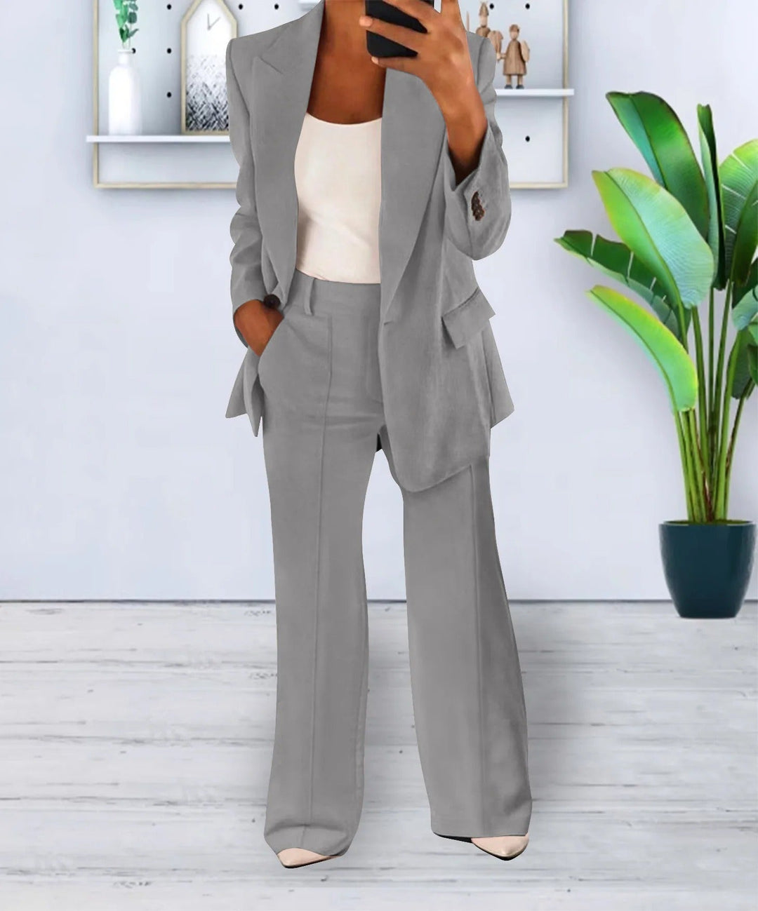 Emilia | Dames co-ord set met blazer en broek