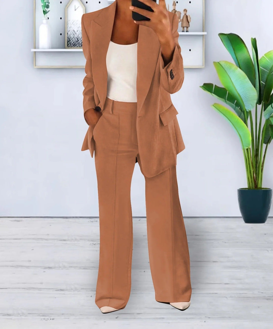 Emilia | Dames co-ord set met blazer en broek