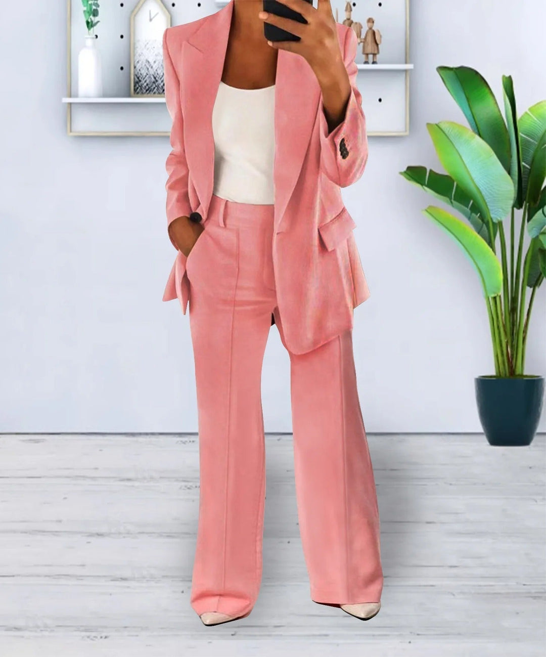 Emilia | Dames co-ord set met blazer en broek