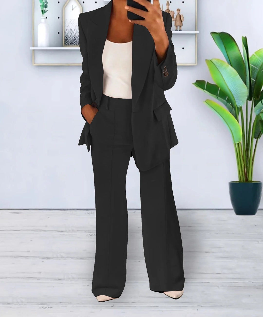 Emilia | Dames co-ord set met blazer en broek