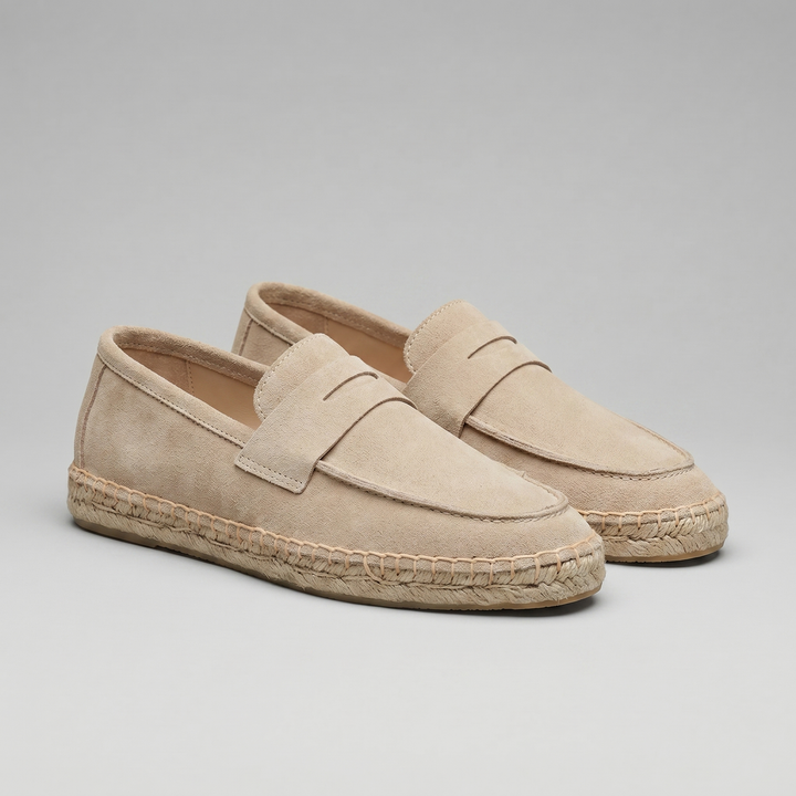 Espadrille Penny Loafers Heren Casual Zomer