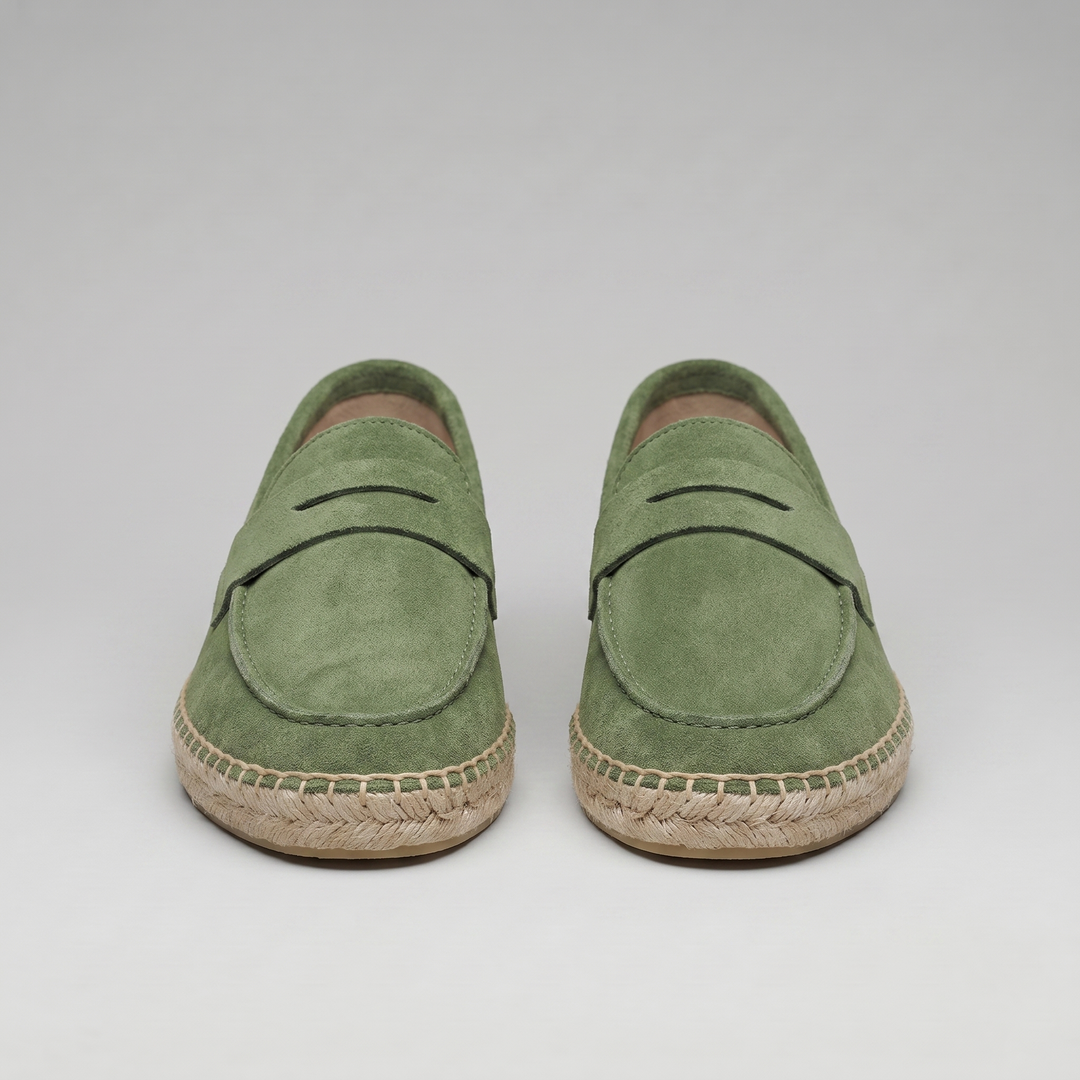 Espadrille Penny Loafers Heren Casual Zomer