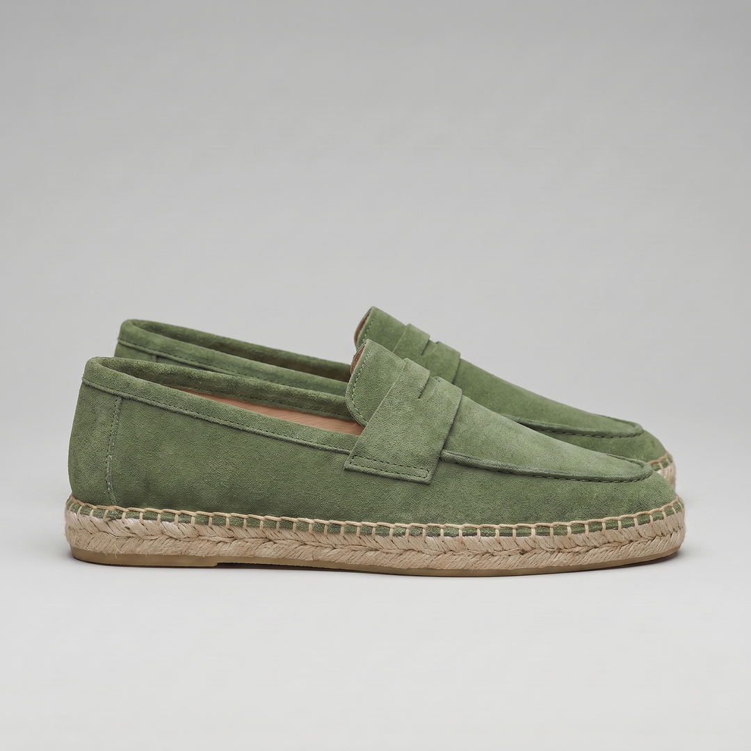 Espadrille Penny Loafers Heren Casual Zomer