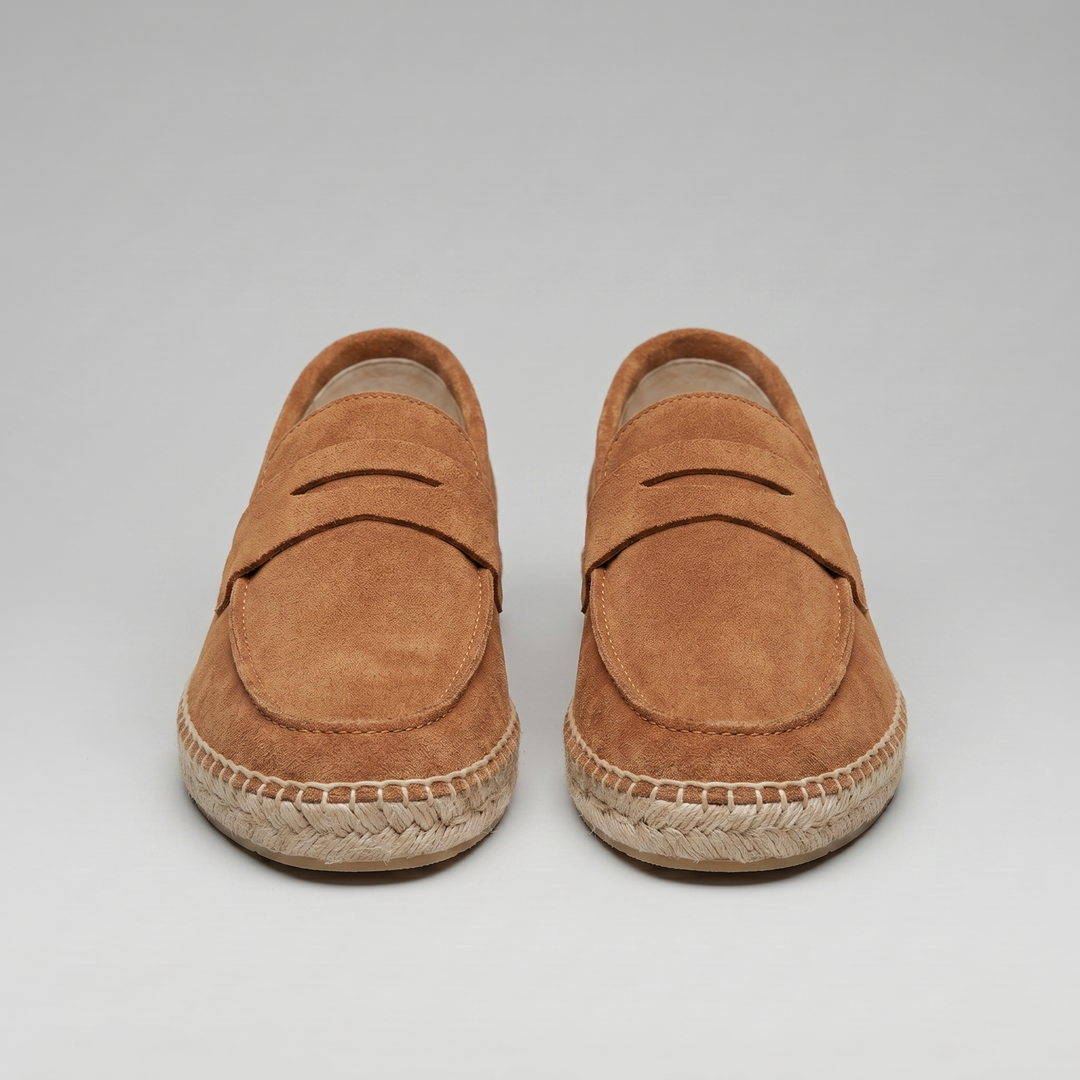 Espadrille Penny Loafers Heren Casual Zomer