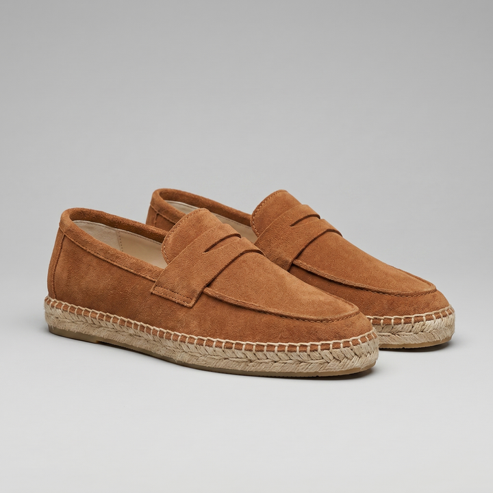 Espadrille Penny Loafers Heren Casual Zomer