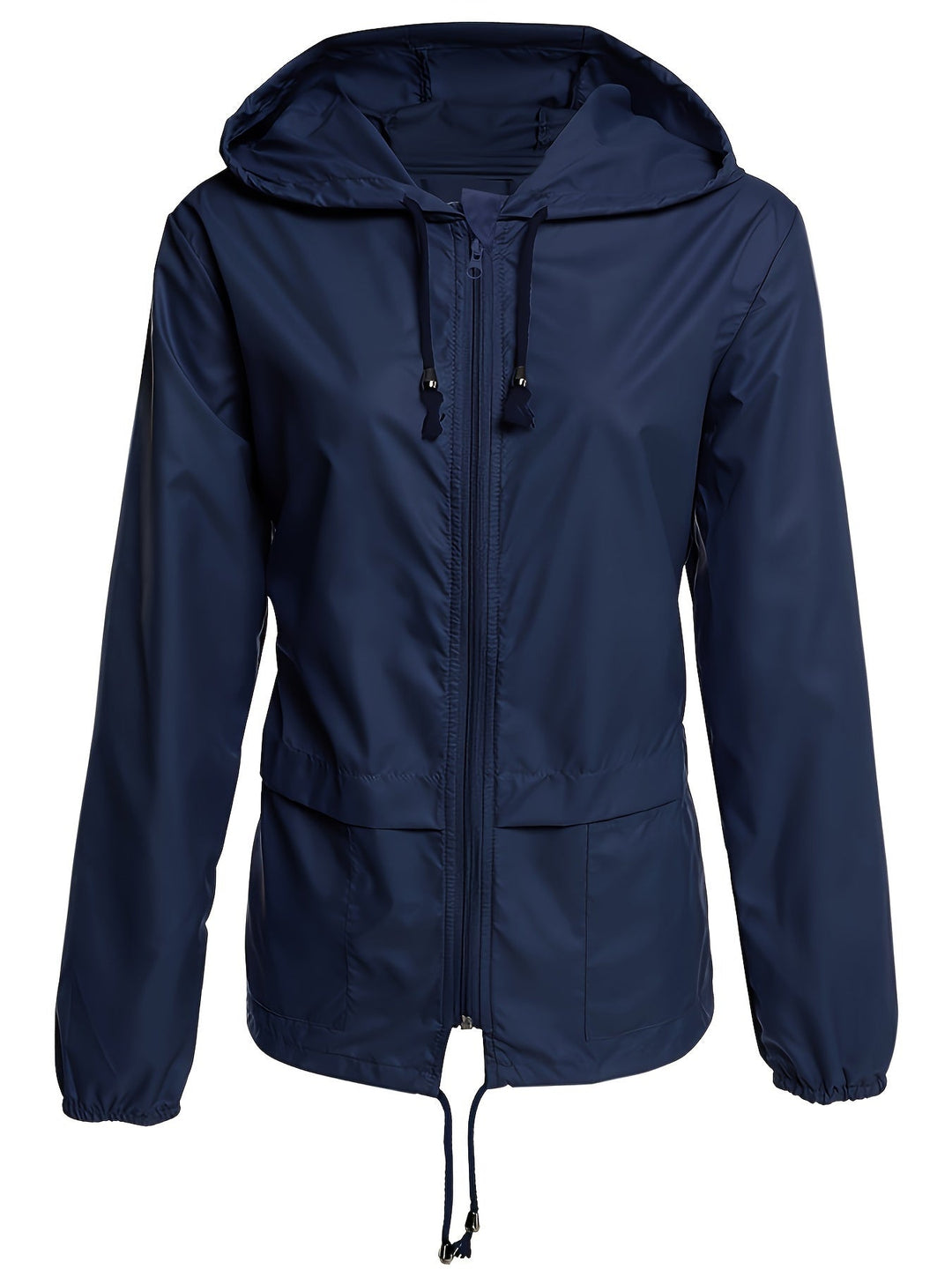 Eva | Effen kleur windjack met lange mouwen