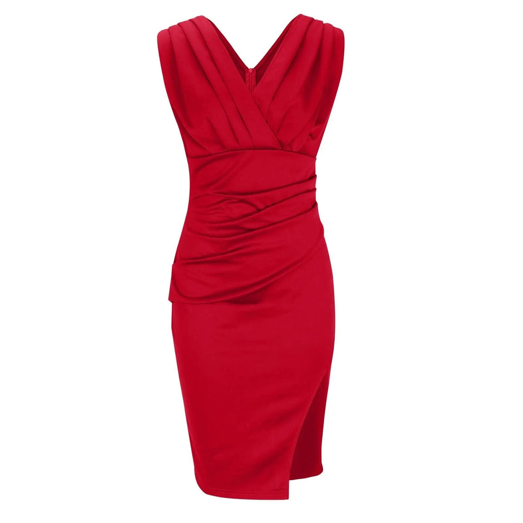 Eva | Elegante bodycon-jurk met split