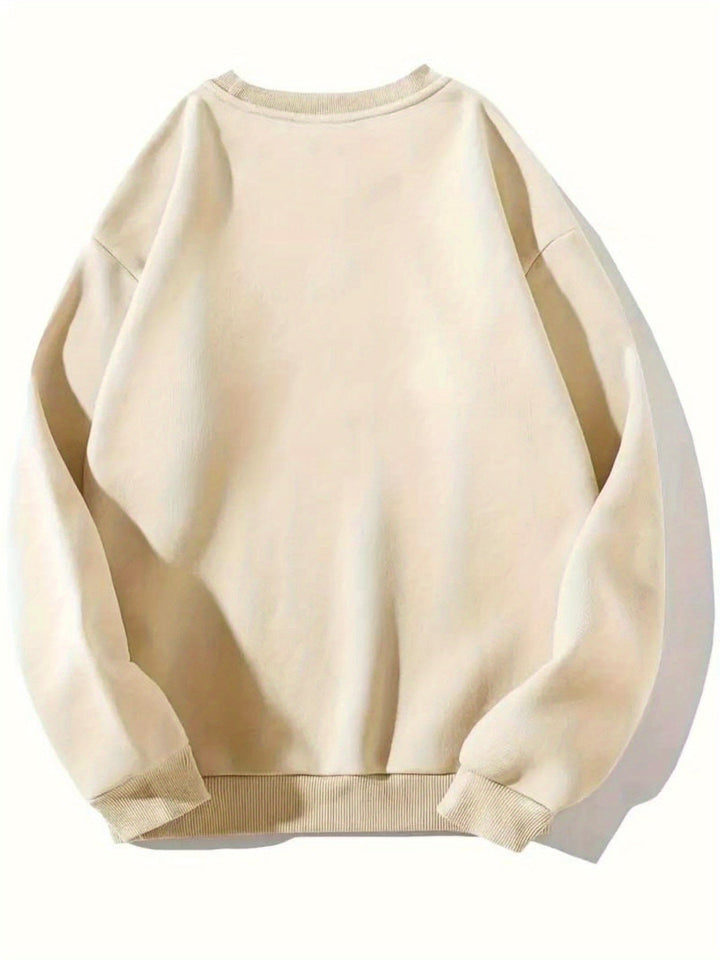 Eziah | Feestelijke rendierprint heren sweatshirt