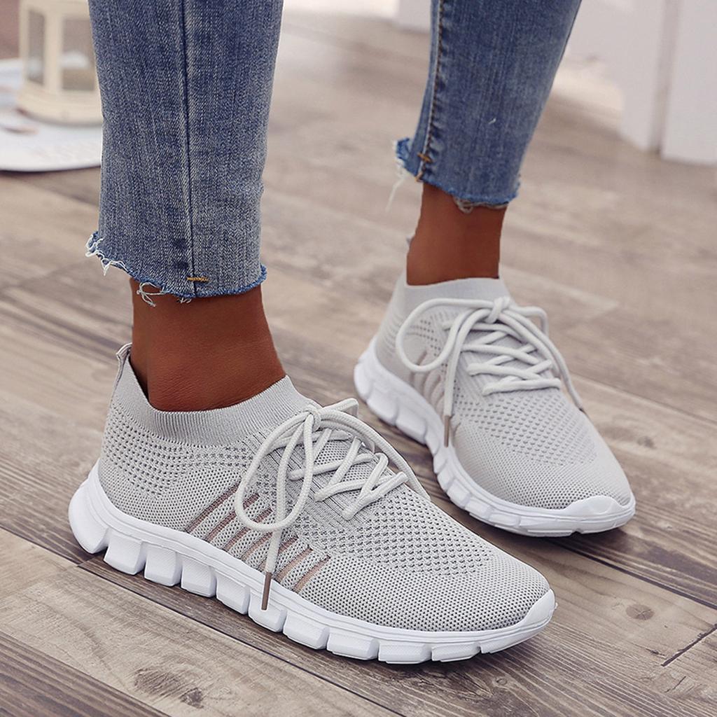 Lage Sneakers Met Comfortabele Zool Voor Dames