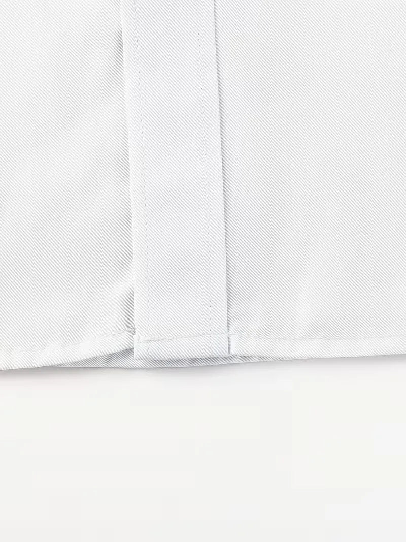 Nette overhemden slim fit mandarin kraag