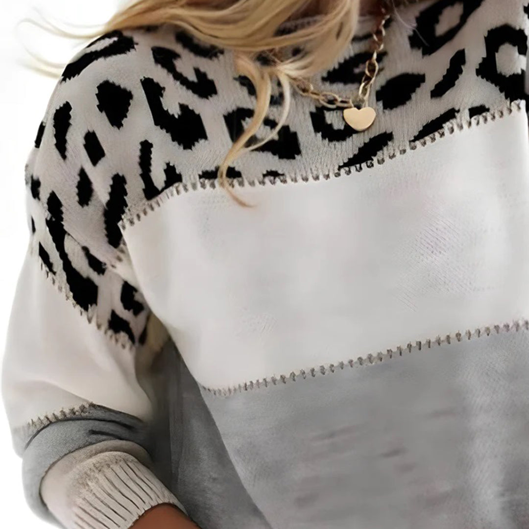 FAYENNE | Trendy damestrui met pantherprint