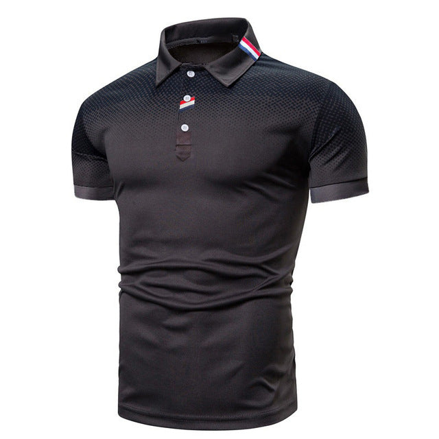 Felix | Herenpoloshirt met korte mouwen en geribde kraag