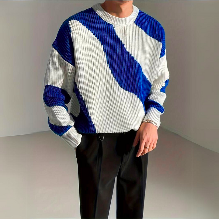 Felix | luxe gebreide herentrui