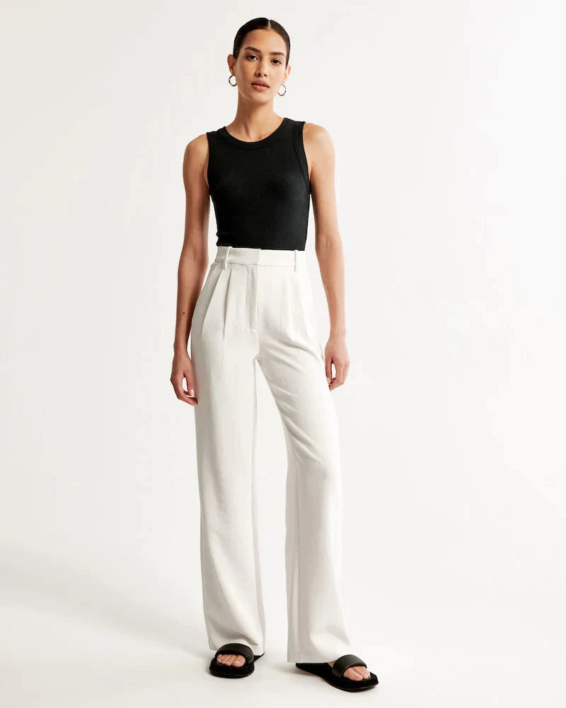 Femke | Elegante getailleerde damesbroek