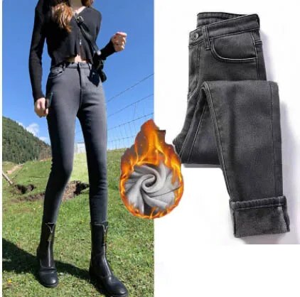 Fieke | Warm gevoerde damesjeans