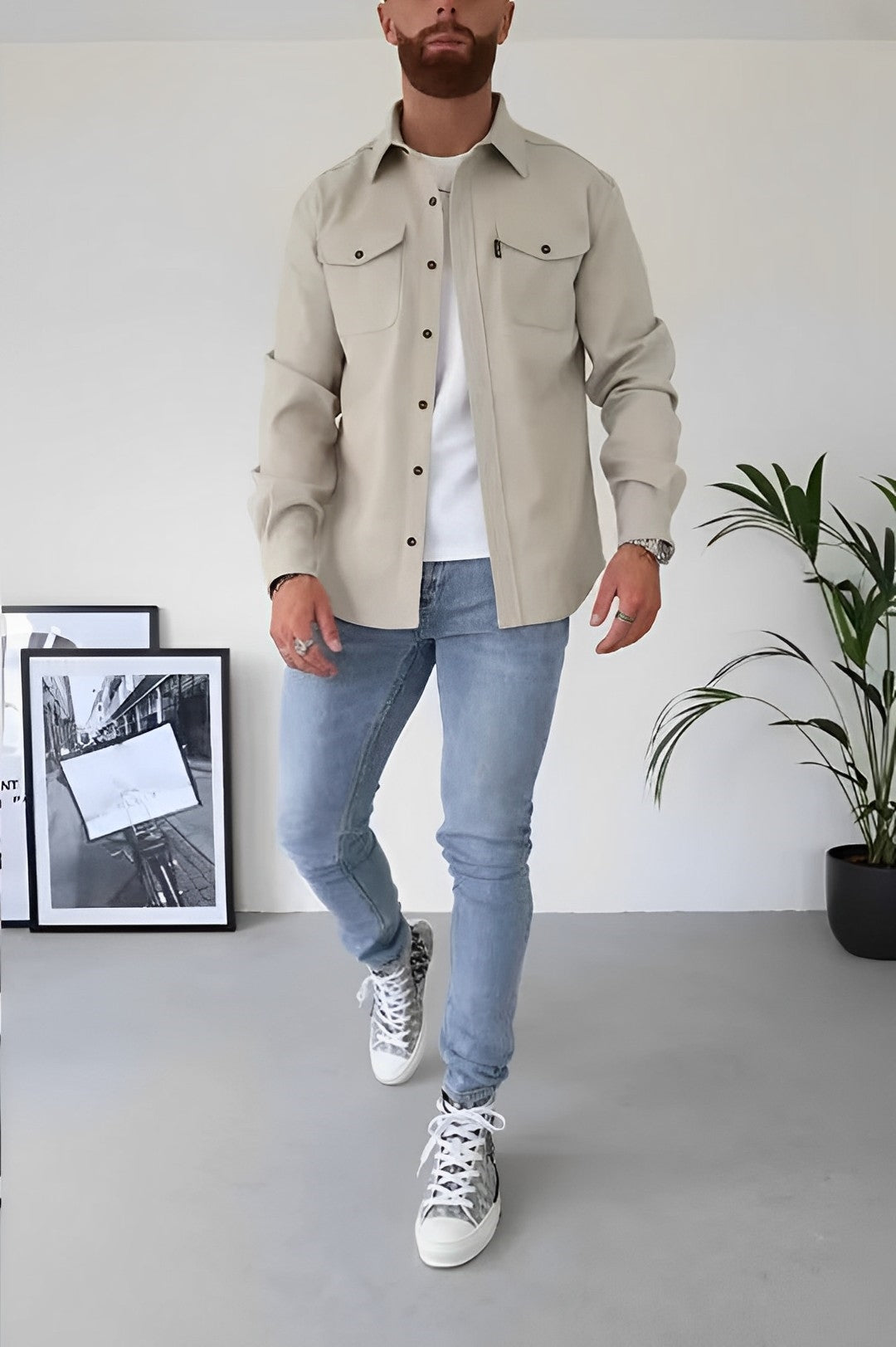 Gavin | Casual heren overhemd