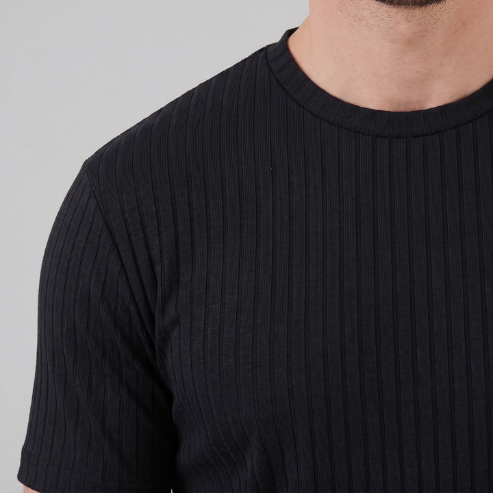 Henley Shirt Heren Slim Fit Lange Mouwen Casual