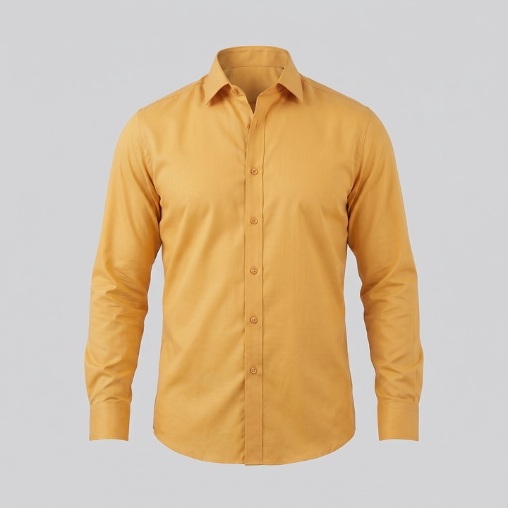 Heren Overhemd Slim Fit Lange Mouwen