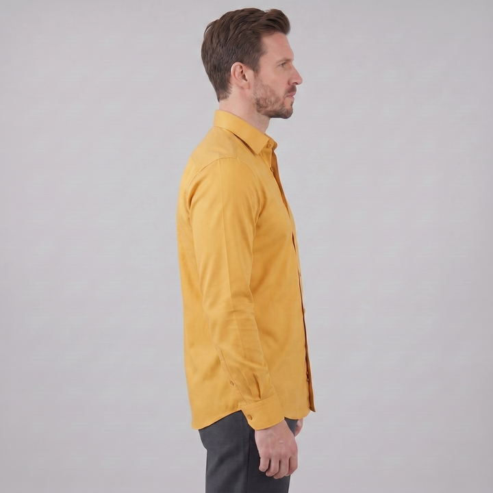 Heren Overhemd Slim Fit Lange Mouwen