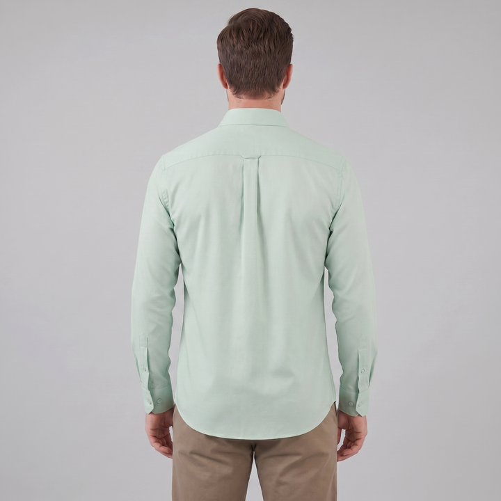 Heren Overhemd Slim Fit Lange Mouwen