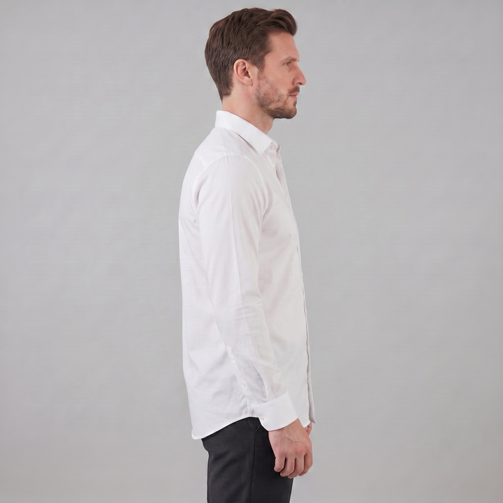 Heren Overhemd Slim Fit Lange Mouwen