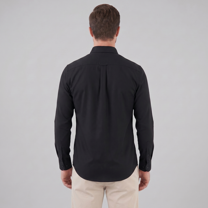 Heren Overhemd Slim Fit Lange Mouwen