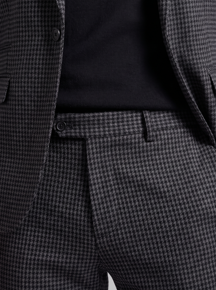 Heren Ruitpatroon Tailored Pak