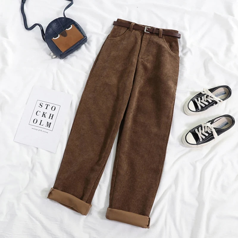 Hilda | Corduroy broek voor dames