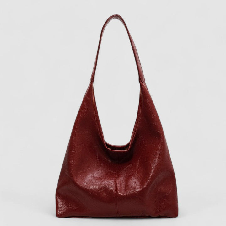 Vintage Leren Tote Shopper