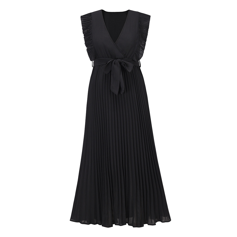 Sofia | Maxi plissé jurk