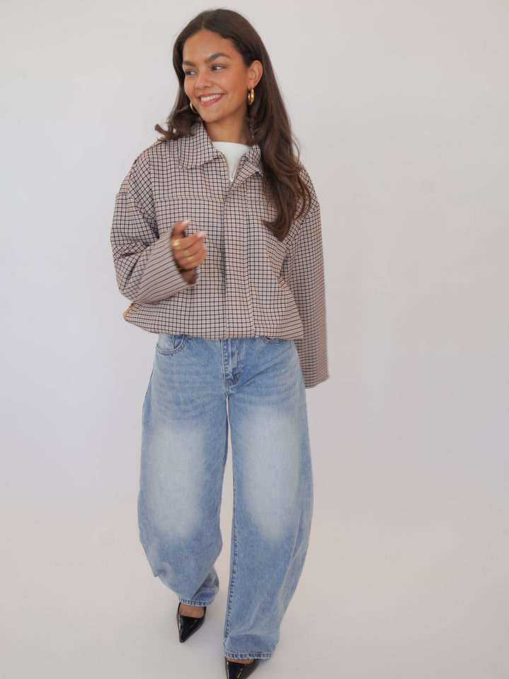 Jasje Dames Casual Lente Ronde Hals