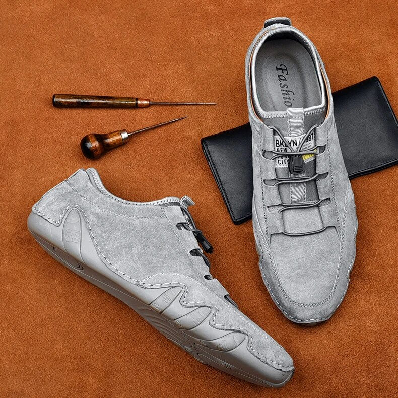 Jasper | Leren heren loafers voor mannen
