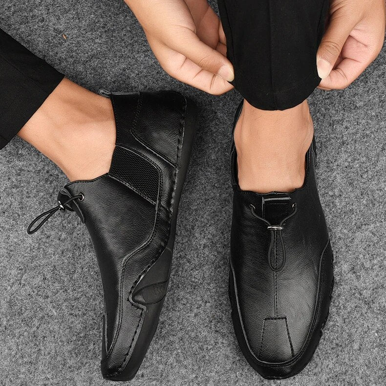 Jasper | Leren heren loafers voor mannen