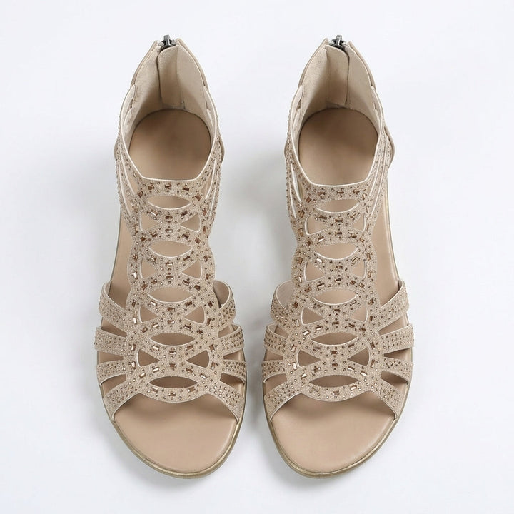 SANDALEN MET WEDGEHAK VOOR VROUWEN