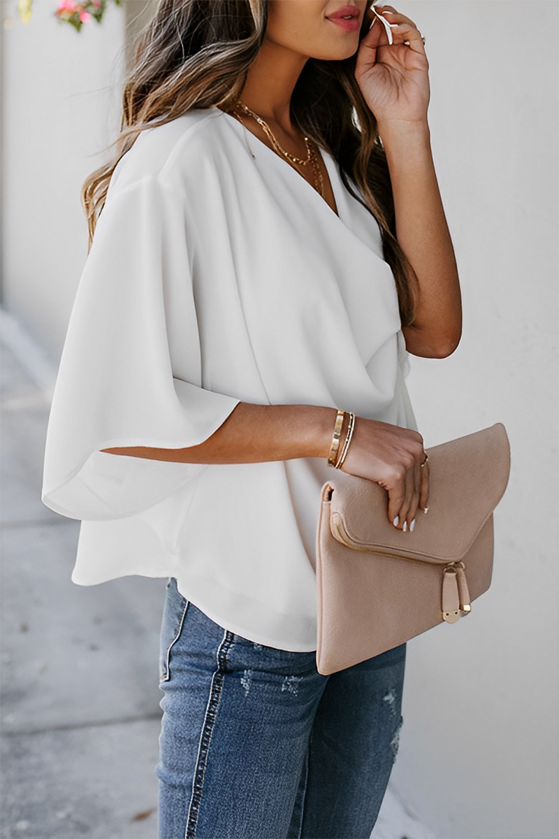 Jolina | Casual zomer chiffon blouse