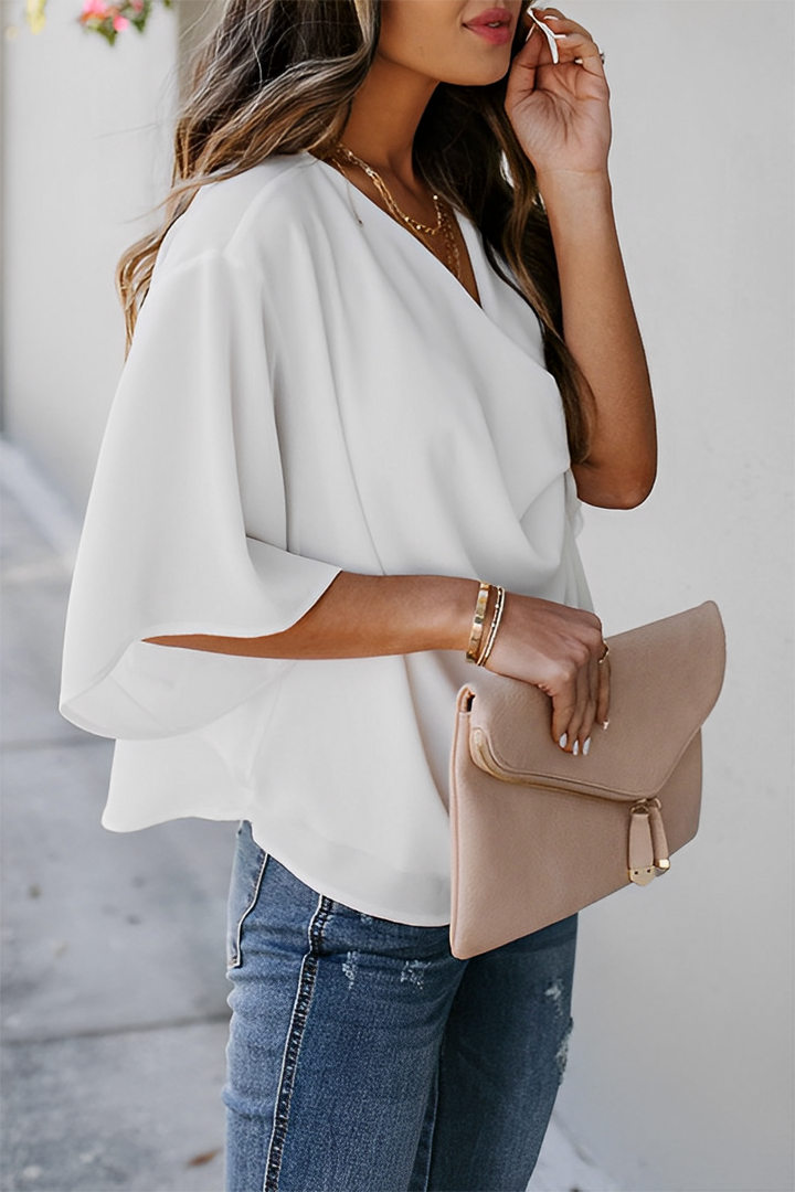 Jolina | Casual zomer chiffon blouse