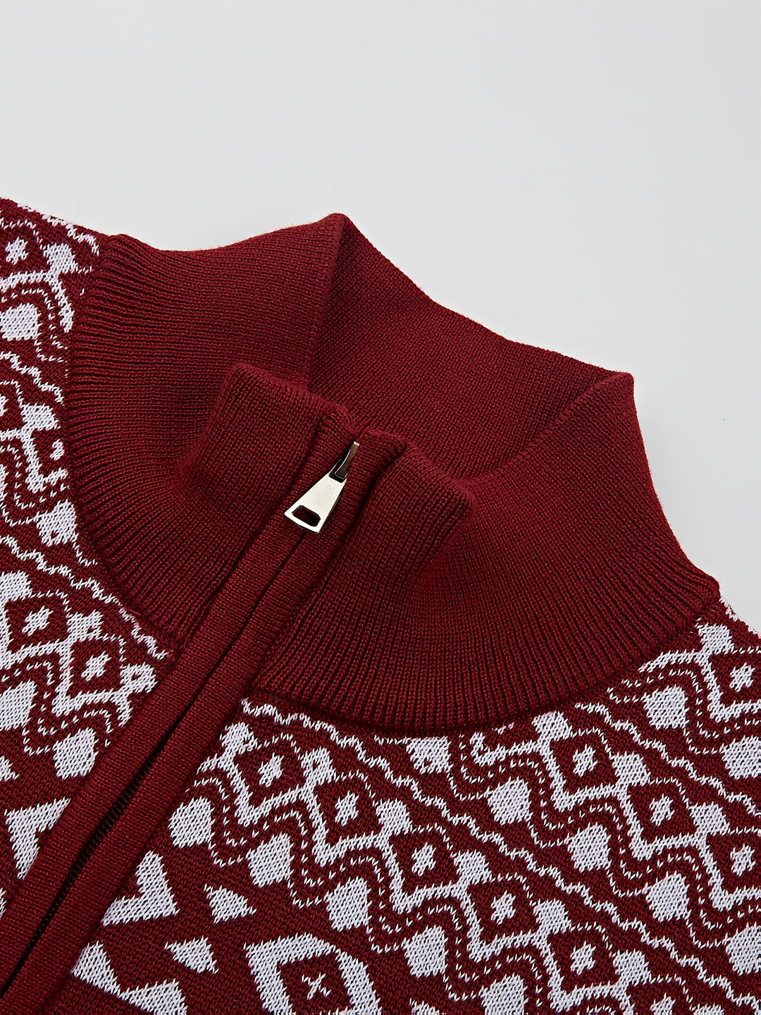 Joris | Casual gebreide cardigan met rendierpatroon