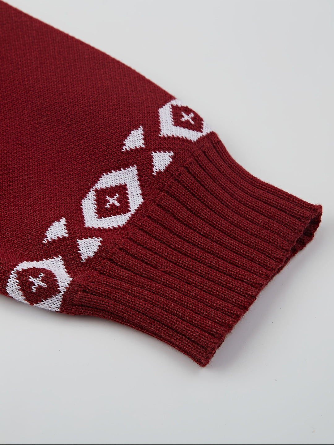 Joris | Casual gebreide cardigan met rendierpatroon